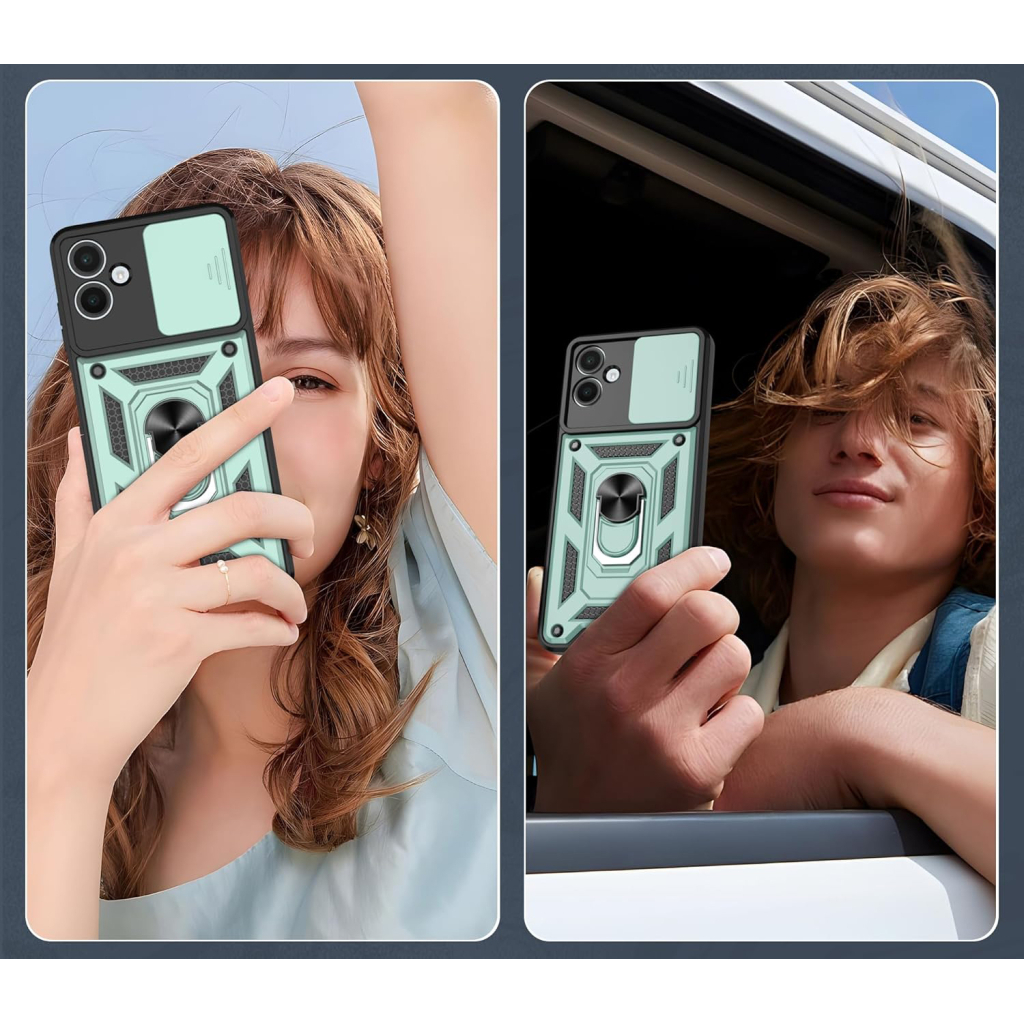 Чохол до мобільного телефона BeCover Military Samsung Galaxy A06 SM-A065 Dark Green (713067) - зображення 4