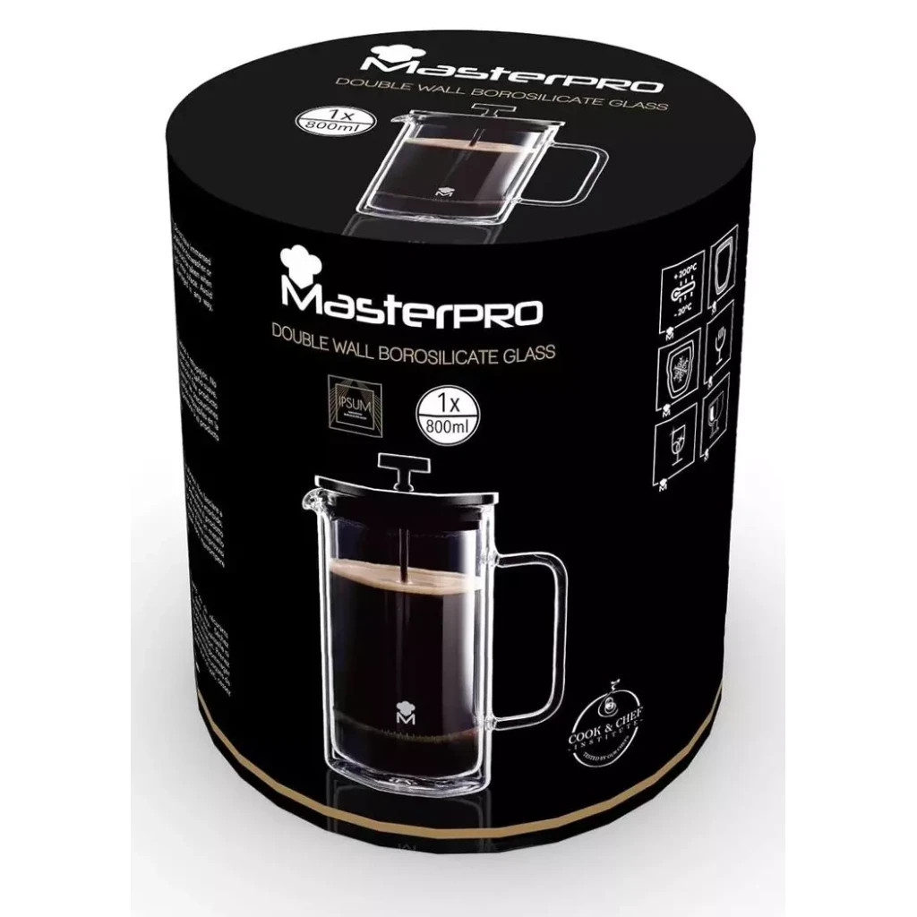 Френч-прес MasterPro Foodies mixology 800 мл (BGMP-20213) - зображення 3