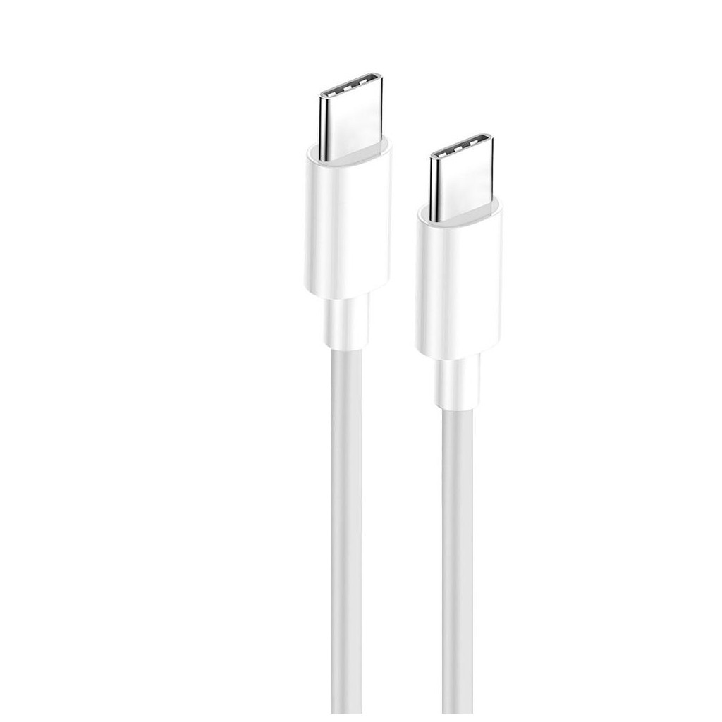 Дата кабель USB-C to USB-C 1.0m 3A 60W white ColorWay (CW-CBPDCC055-WT) - зображення 4
