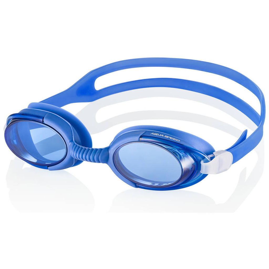 Окуляри для плавання Aqua Speed Malibu 008-01 синій OSFM (5908217629050) - зображення 1