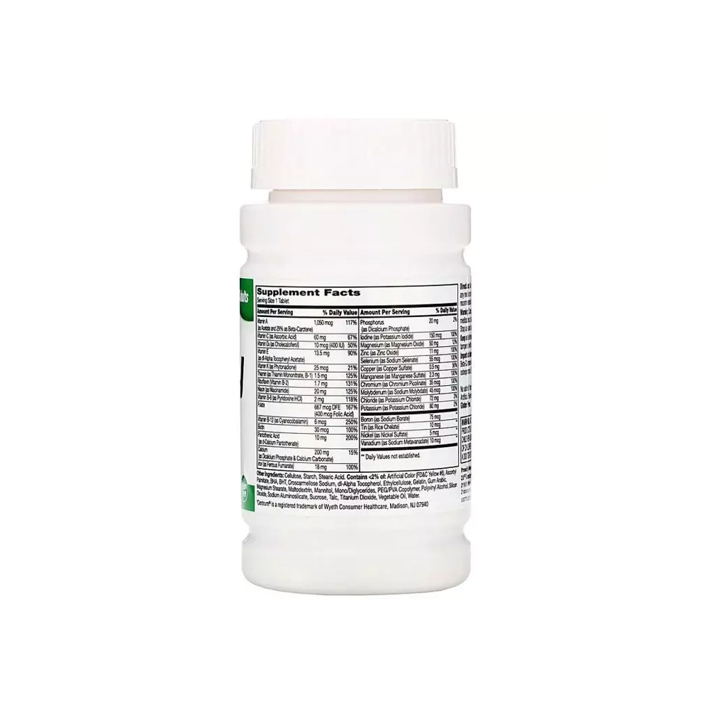 Вітамінно-мінеральний комплекс 21st Century Мультивітамінна і мультимінеральна добавка, Sentry, 130 (CEN-22380) - зображення 2