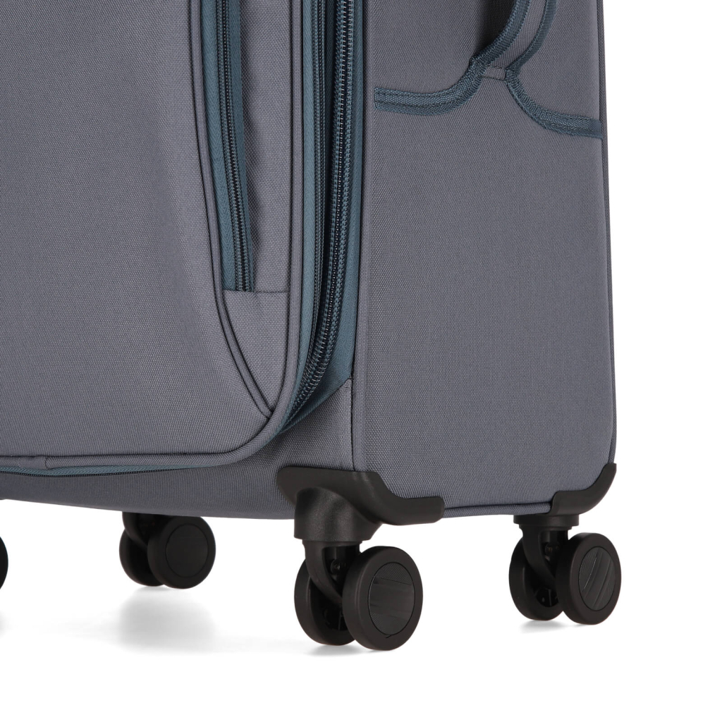 Валіза Bagland Валенсія середня 63 л сіра (835918493) - зображення 9