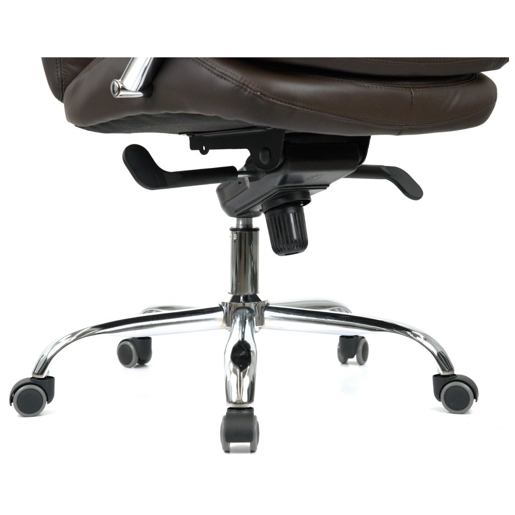 Офісне крісло Аклас Валенсія MB XY-7340 Коричневий (Шкіра LC-K dark brown) (00161484) - зображення 9