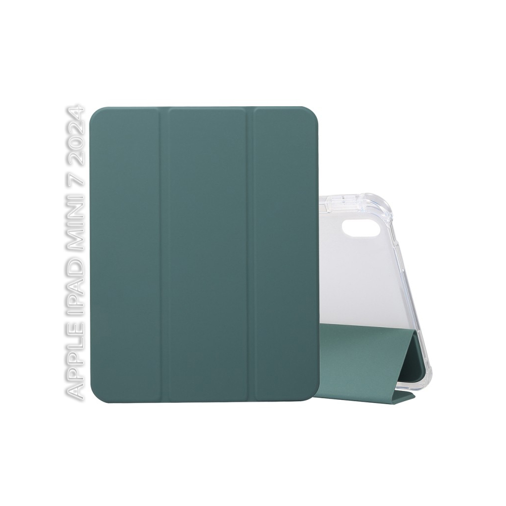 Чохол до планшета BeCover Soft TPU Apple iPad Mini 7 2024 Dark Green (712438) - зображення 1