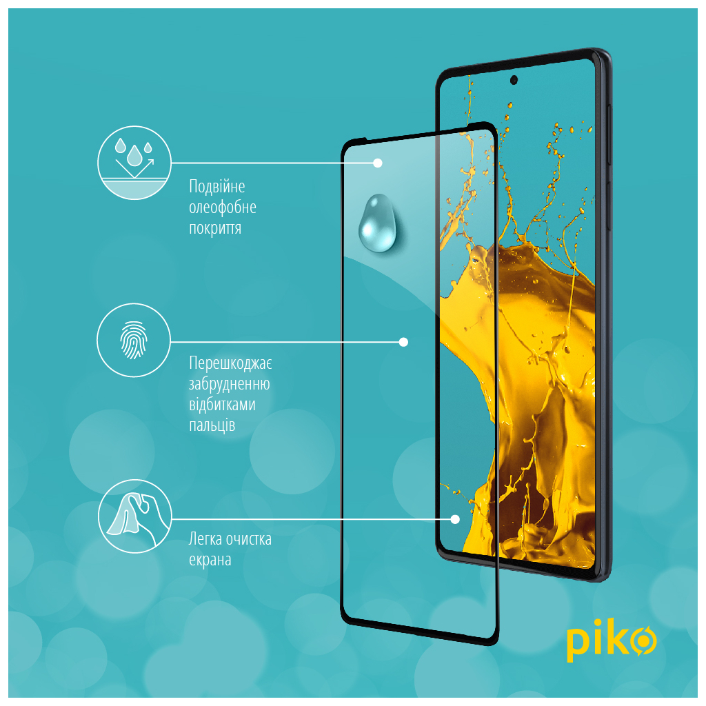 Скло захисне Piko Full Glue MOTO EDGE 30 Pro 5G (1283126528583) - зображення 5