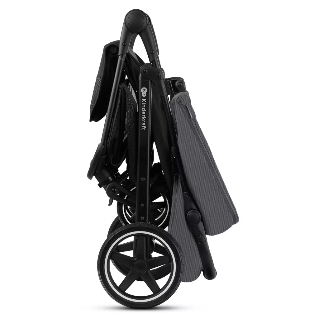 Коляска Kinderkraft Route Platinum Grey (KSROUT00GRY0000) (5902533919864) - зображення 6