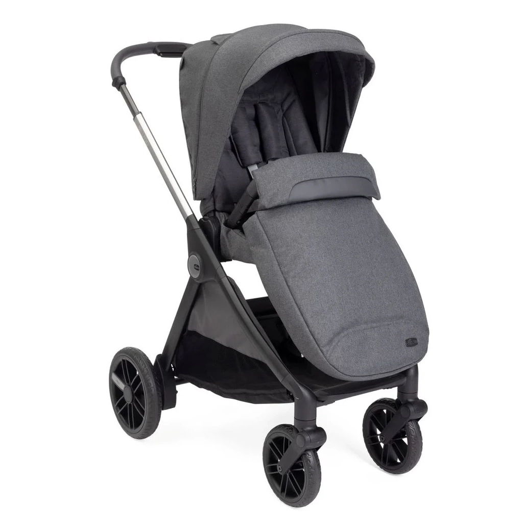 Коляска Chicco 2 в 1 Bellagio Темно-сіра (2900990878017) (87136.45.01) - зображення 7