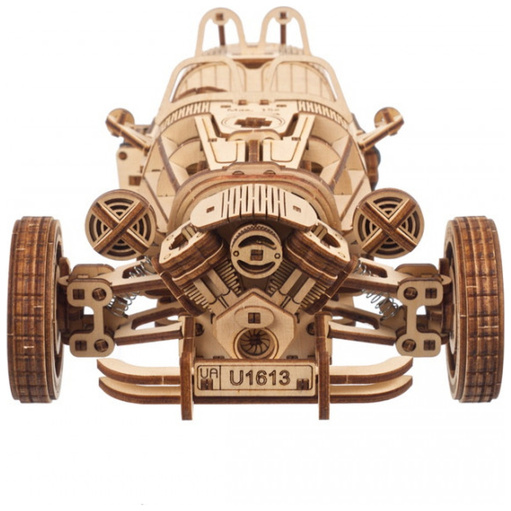 Конструктор Ugears механічний 3D Трицикл UGR-S (70216) - зображення 6