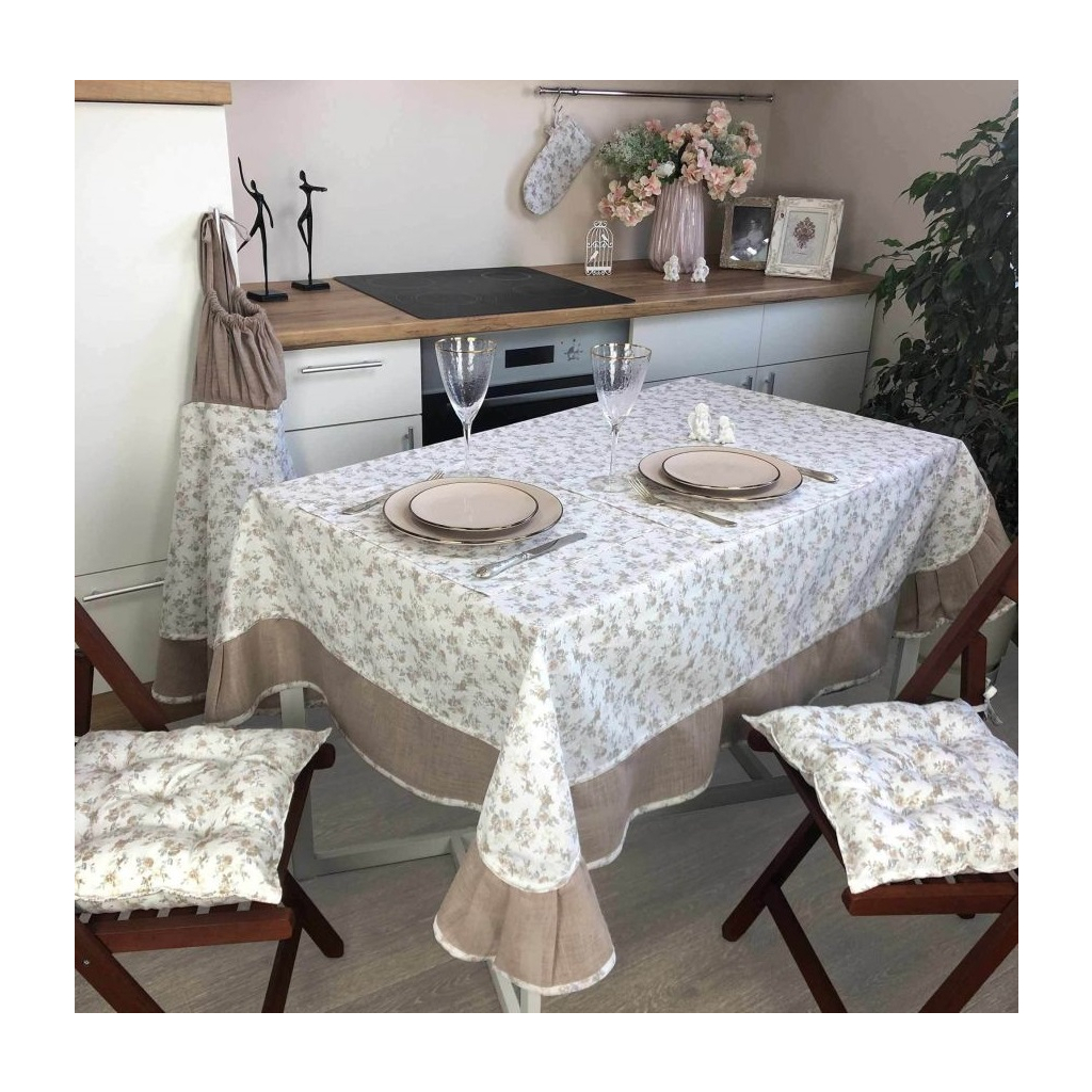 Скатертина Прованс Happy Rose 150х150 см (23855) - зображення 3