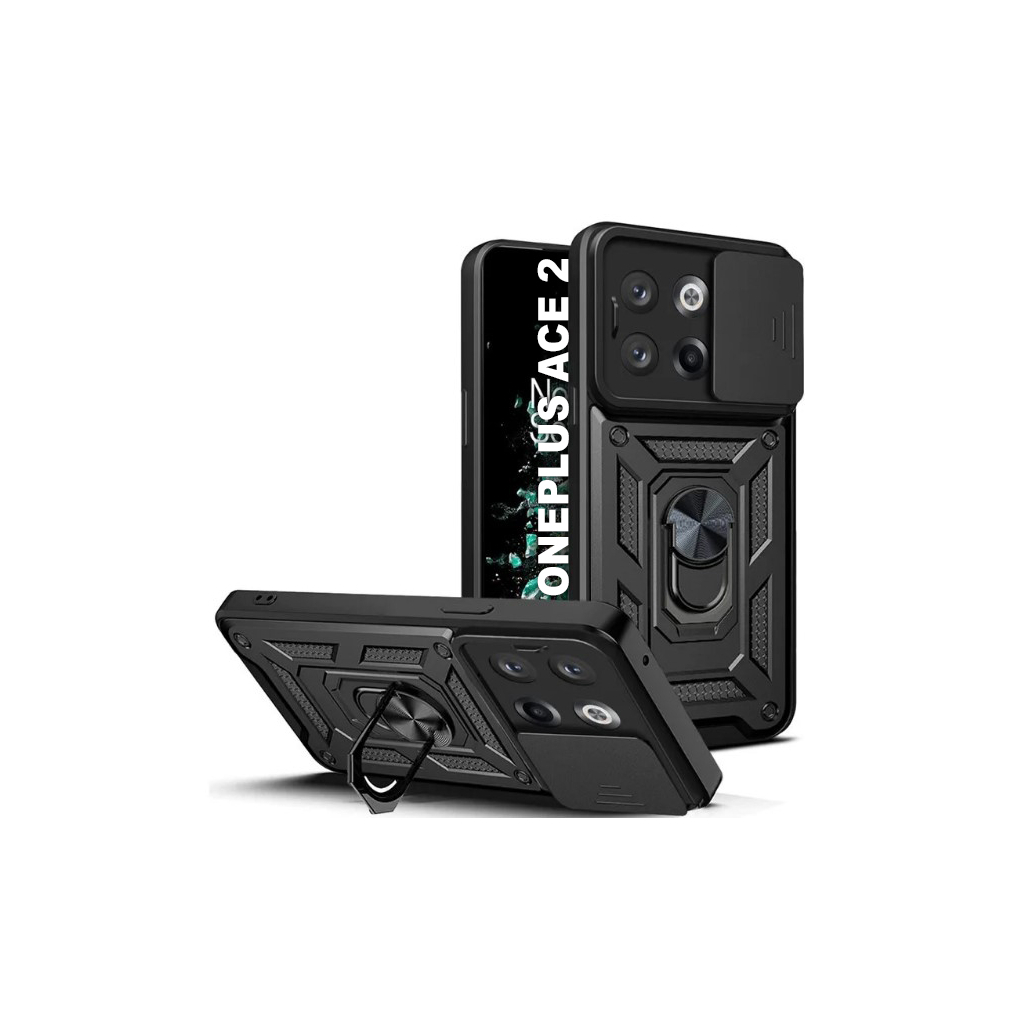 Чохол до мобільного телефона BeCover Military OnePlus Ace 2 Black (710137) - зображення 1