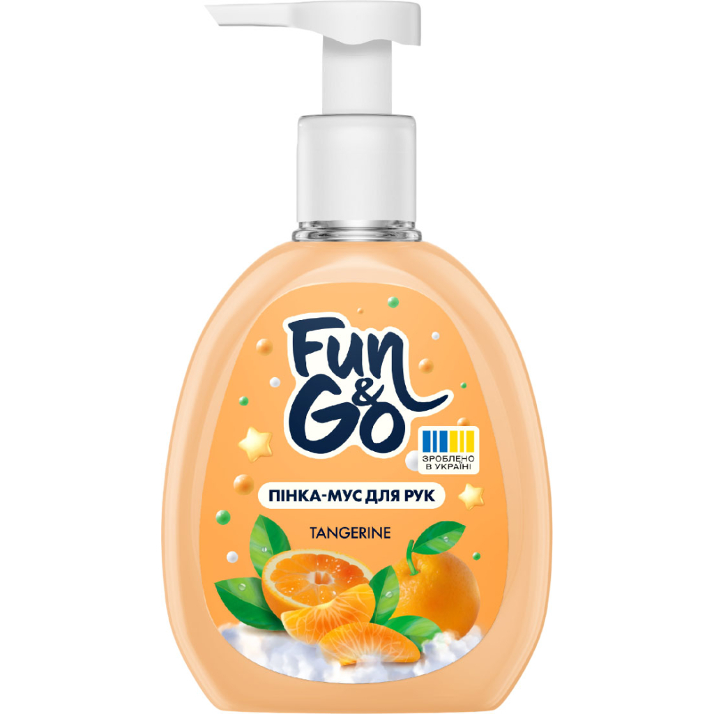 Мило-пінка Fun&Go Tangerine 300 мл (4820204702021) - зображення 1