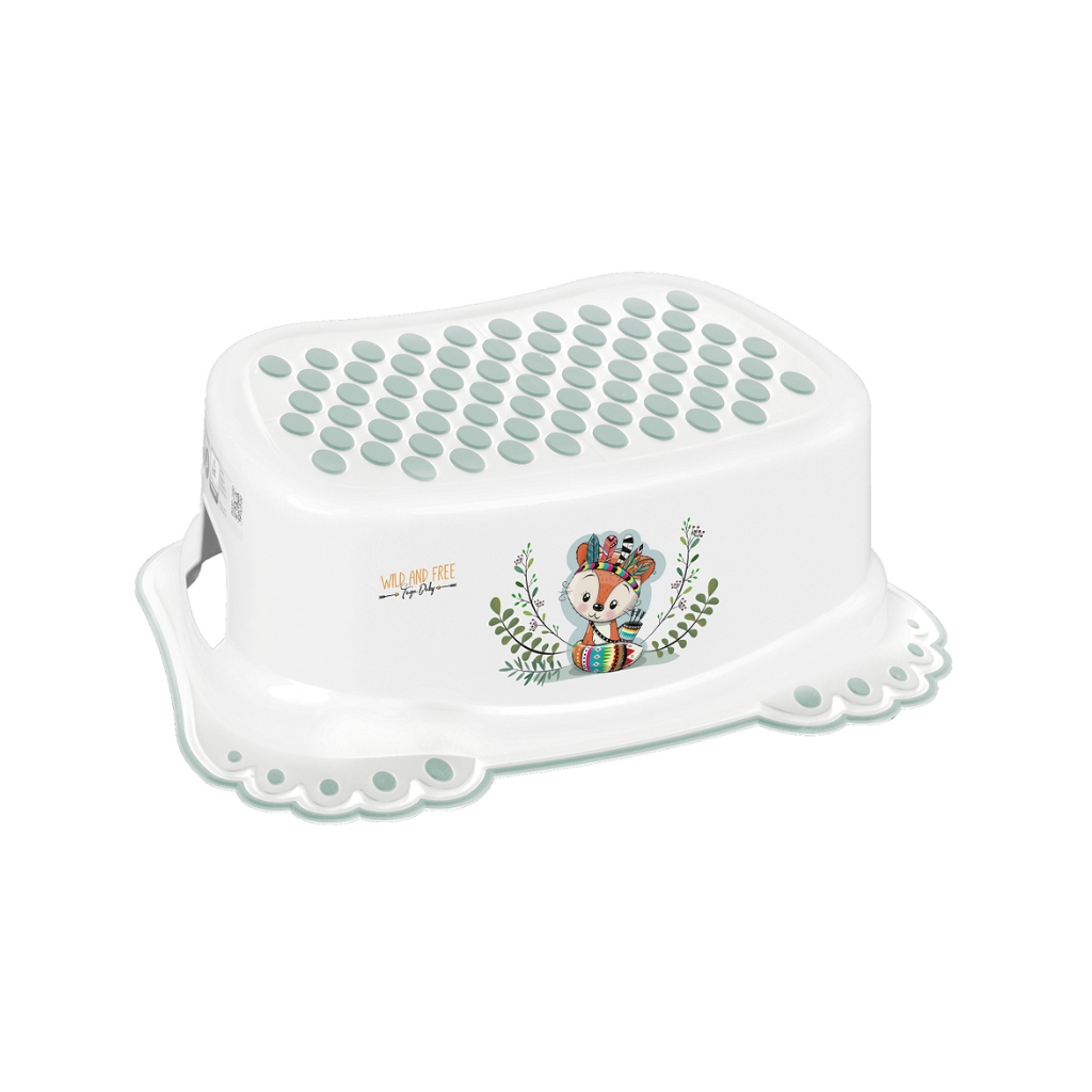 Підставка дитяча Tega Baby WILD&FREE LITTLE FOX антиковзка white green (DZ-006-103-LISEK-Z) - зображення 1