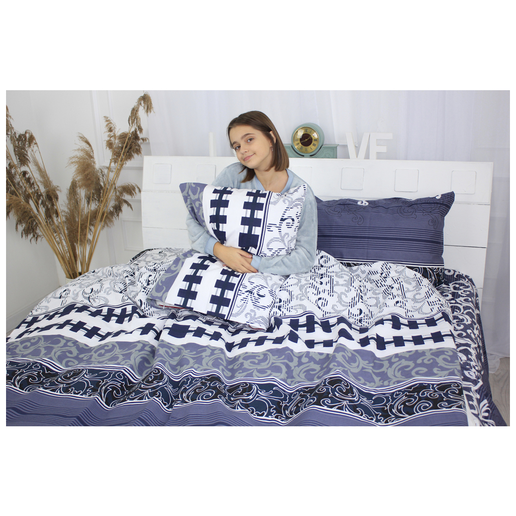 Постільна білизна MirSon Бязь Premium 20-0007 Norina 220х240 (2200001207660) - изображение 4