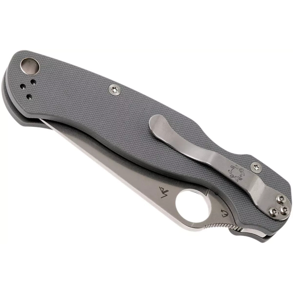 Ніж Spyderco Para-Military 2 G10 Maxamet Dark Grey (C81GPDGY2) - зображення 7