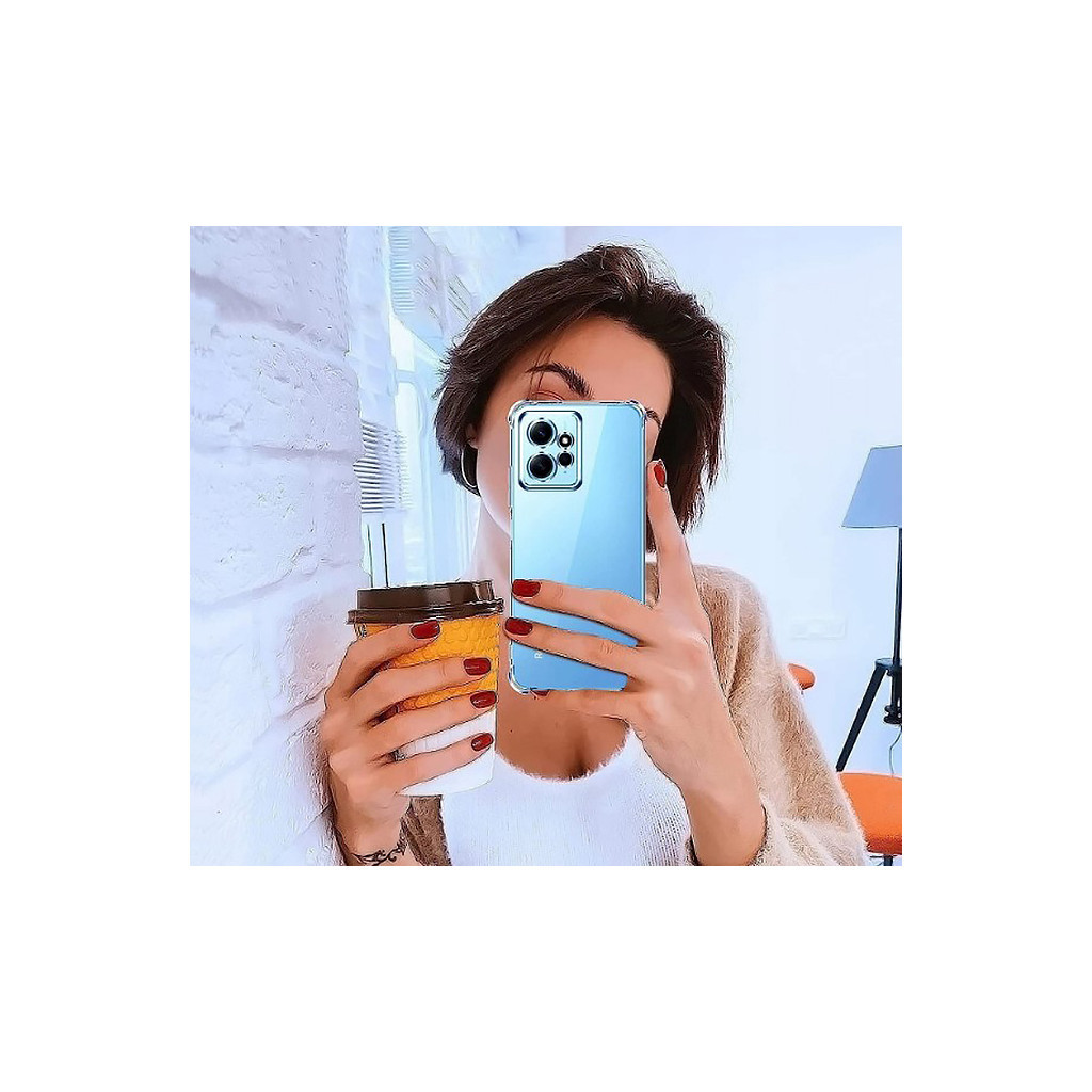 Чохол до мобільного телефона BeCover Anti-Shock Xiaomi Redmi Note 12 4G Clear (709325) - зображення 5