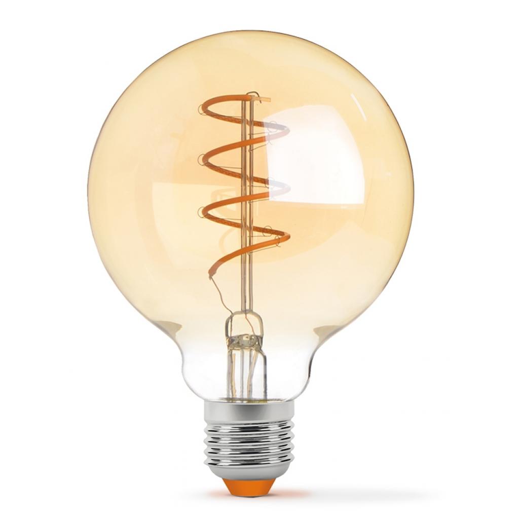 Лампочка Videx Filament G95FASD 5W E27 2200K 220V (VL-G95FASD-05272) - зображення 1