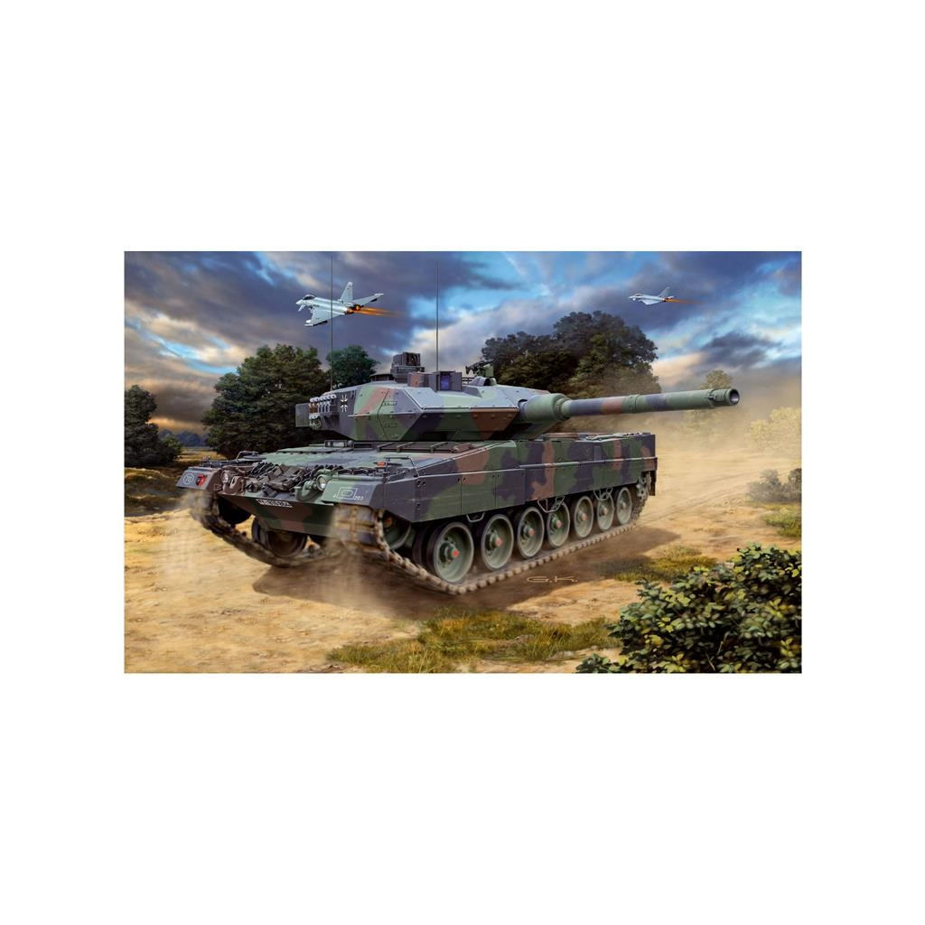 Збірна модель Revell Танк Леопард 2A6/A6M рівень 4 масштаб 1:72 (RVL-63180) - зображення 4