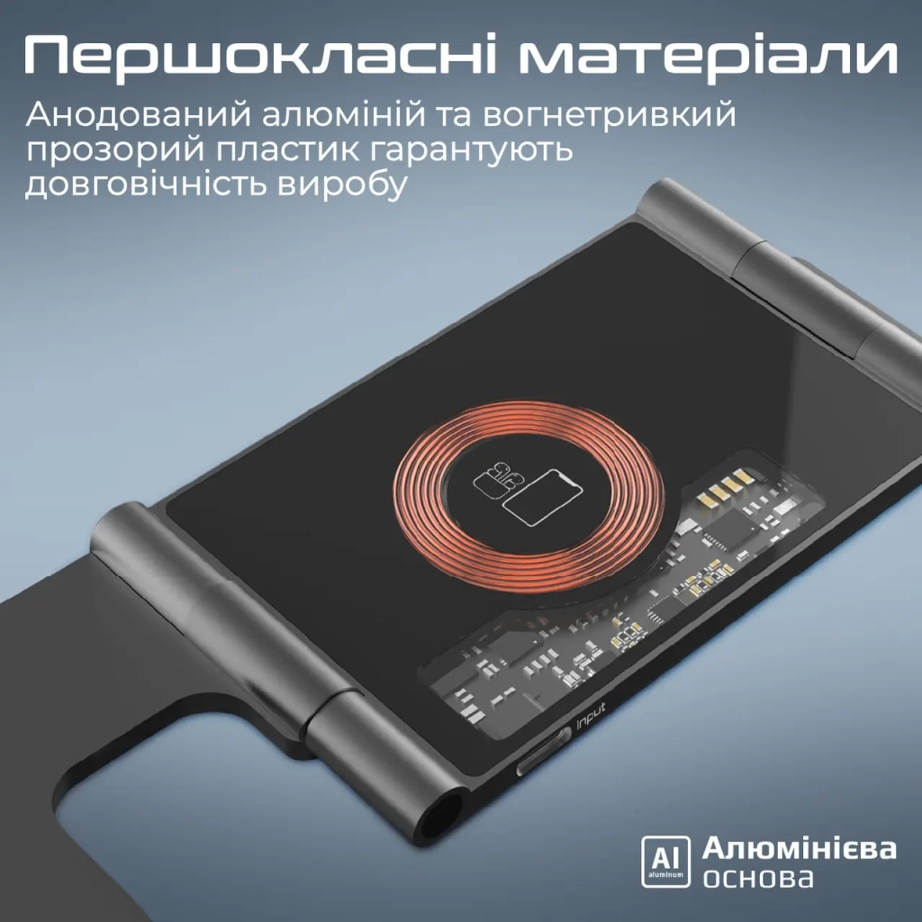 Зарядний пристрій Promate aurafold-trio - зображення 8