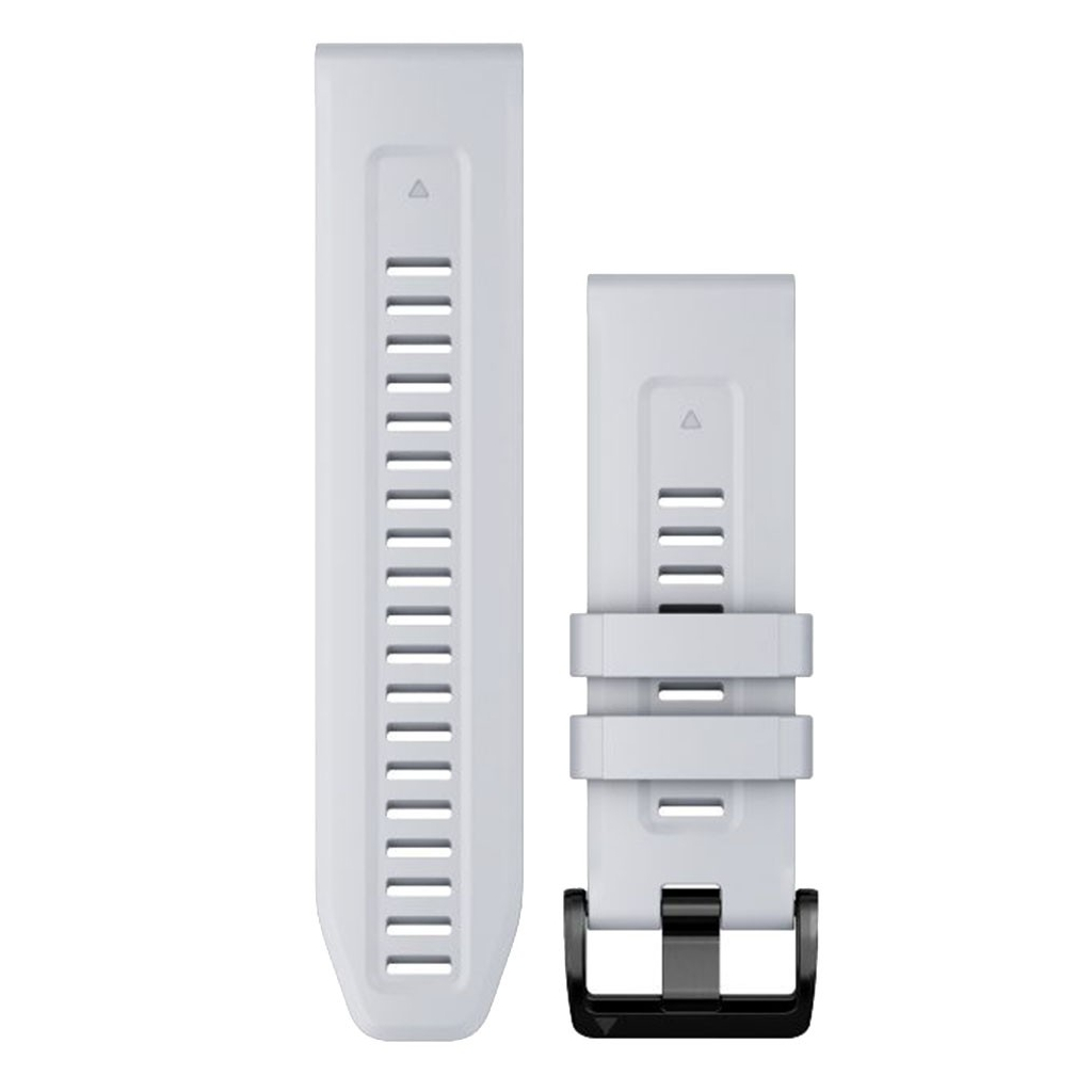 Ремінець до смарт-годинника Garmin fenix 7X 26mm QuickFit Whitestone Silicone (010-13117-02) - зображення 1