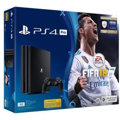 Ігрова консоль Sony PlayStation 4 Pro 1Tb Black (FIFA 18/ PS+14Day) (9914464) - изображение 9