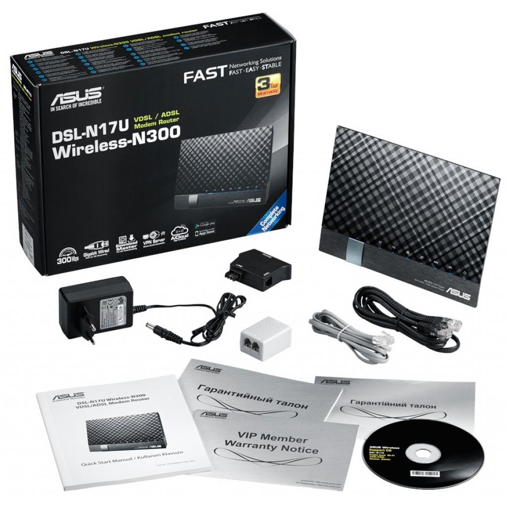 Маршрутизатор ASUS DSL-N17U - зображення 4