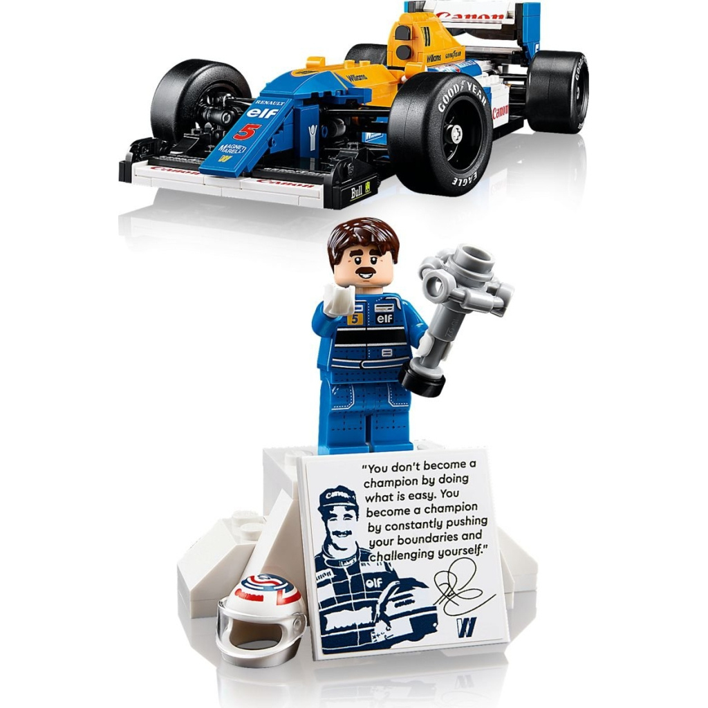 Конструктор LEGO Icons Williams Racing FW14B і Найджел Менселл (10353) - зображення 8
