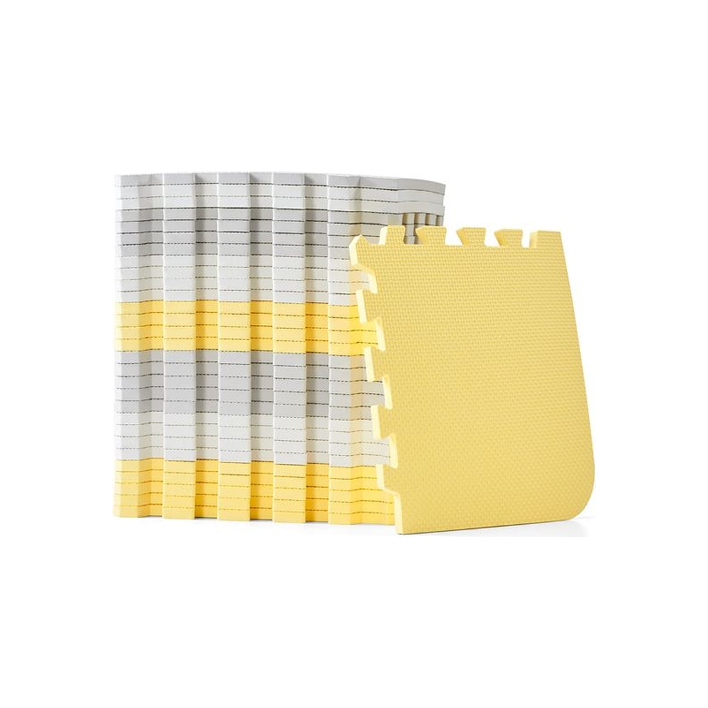 Дитячий килимок Kinderkraft пазл Luno Yellow, 30 элементов (5902533913602) - зображення 3