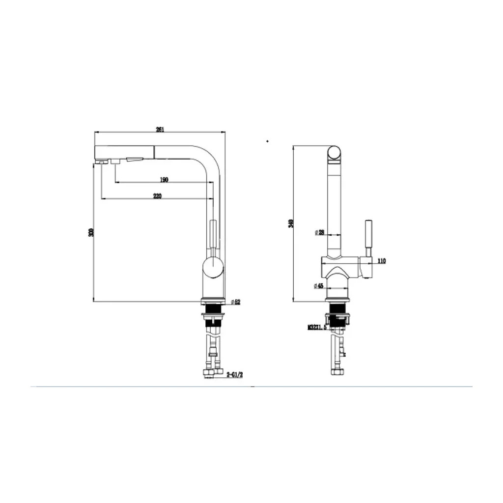 Змішувач Nett FBL-34 - зображення 3