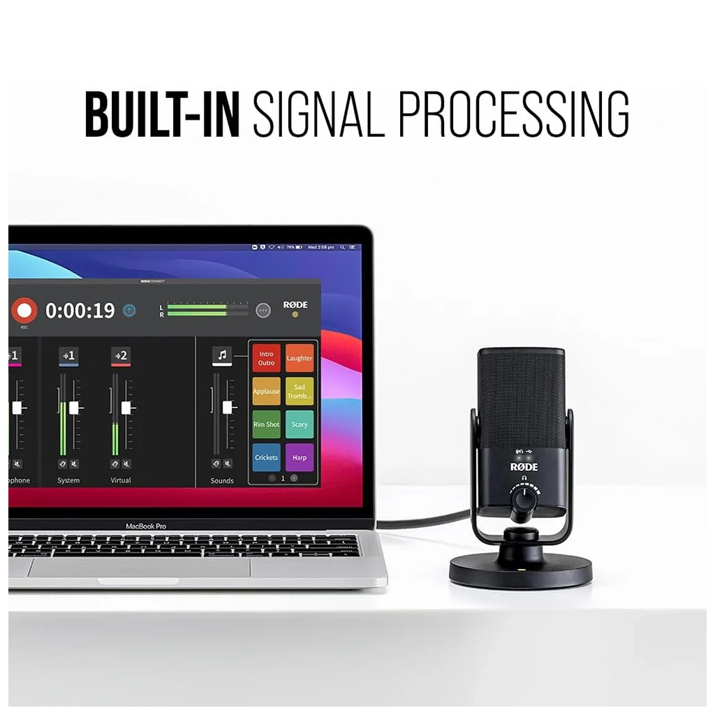 Мікрофон Rode NT-USB Mini Black (NT-USB Mini) - изображение 11