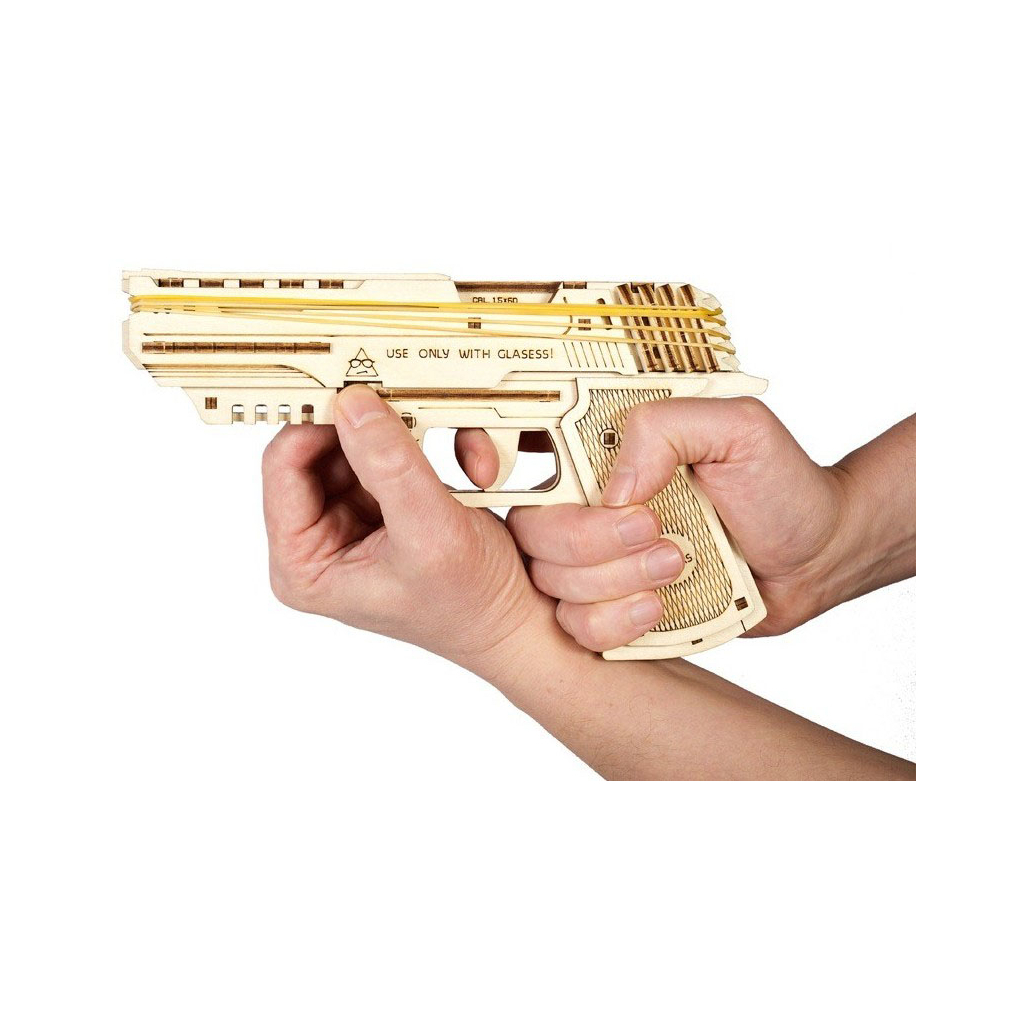 Конструктор Ugears Пістолет Вольф-01 (70047) - зображення 6