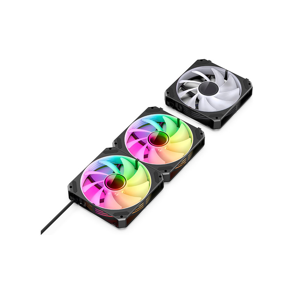 Кулер до корпусу JONSBO ZG-120B Black - зображення 1