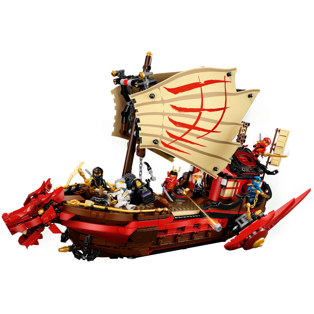 Конструктор LEGO Ninjago Літаючий корабель Майстра Ву 1781 деталь (71705) - зображення 3