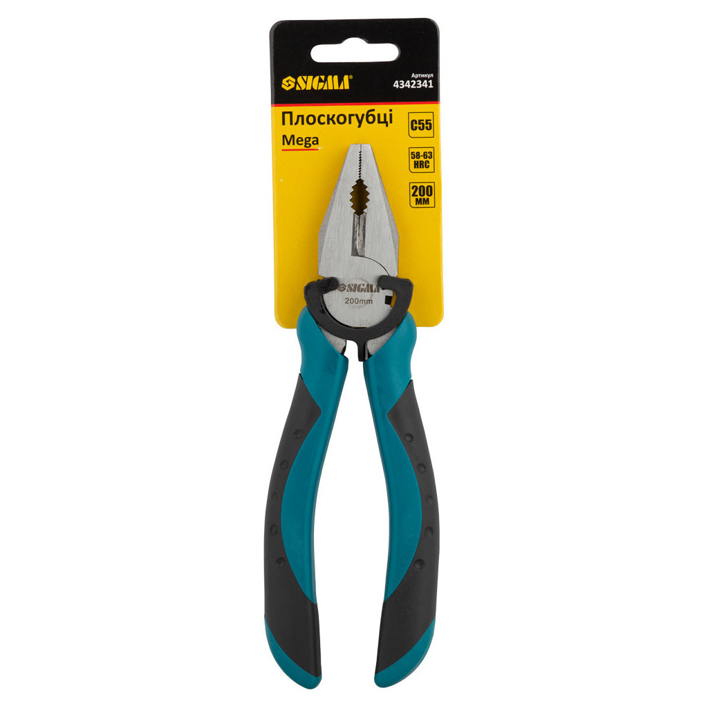 Плоскогубці Sigma 200мм Mega (4342341) - изображение 3