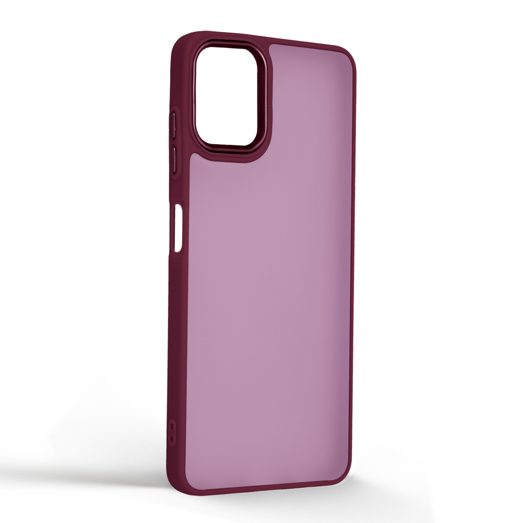 Чохол до мобільного телефона Armorstandart Frame Samsung A06 4G Wine Red (ARM84799) - зображення 2