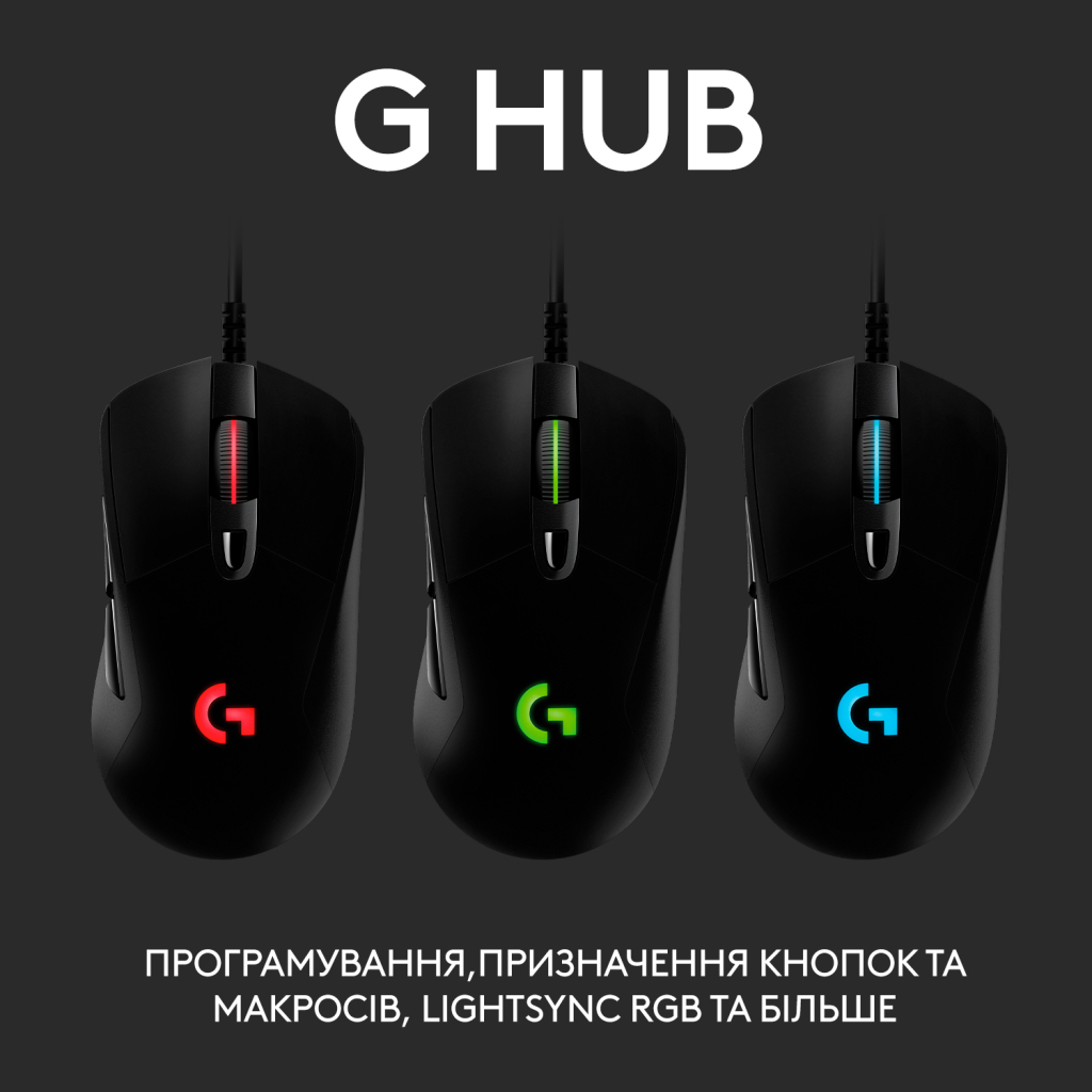 Мишка Logitech G403 Hero Black (910-005632) - изображение 4