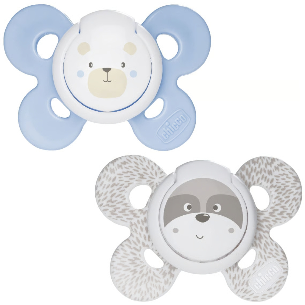 Пустушка Chicco Physio Comfort силіконова від 2 до 6 місяців 2шт. (блакитна) (74931.21.00) - зображення 3