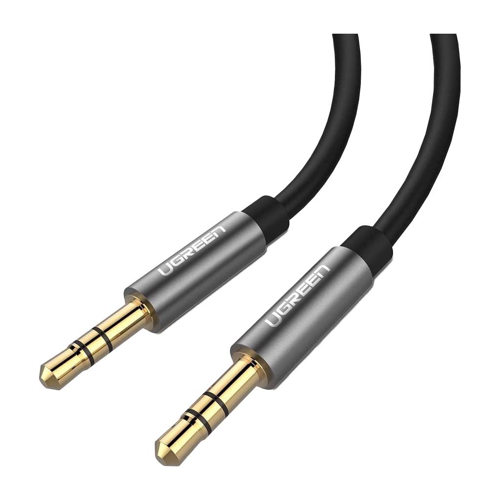 Кабель мультимедійний 3.5mm M to 3.5mm M 3.0m AV119 black Ugreen (10736) - picture 2