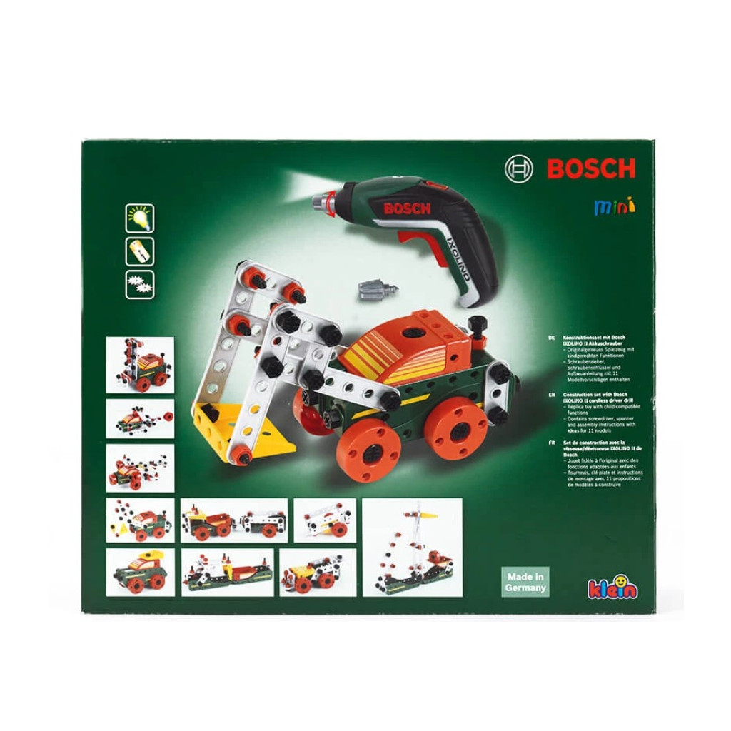 Конструктор Bosch багатофункціональний, шурупокрут Ixolino II, 110 предметів (8497) - зображення 2