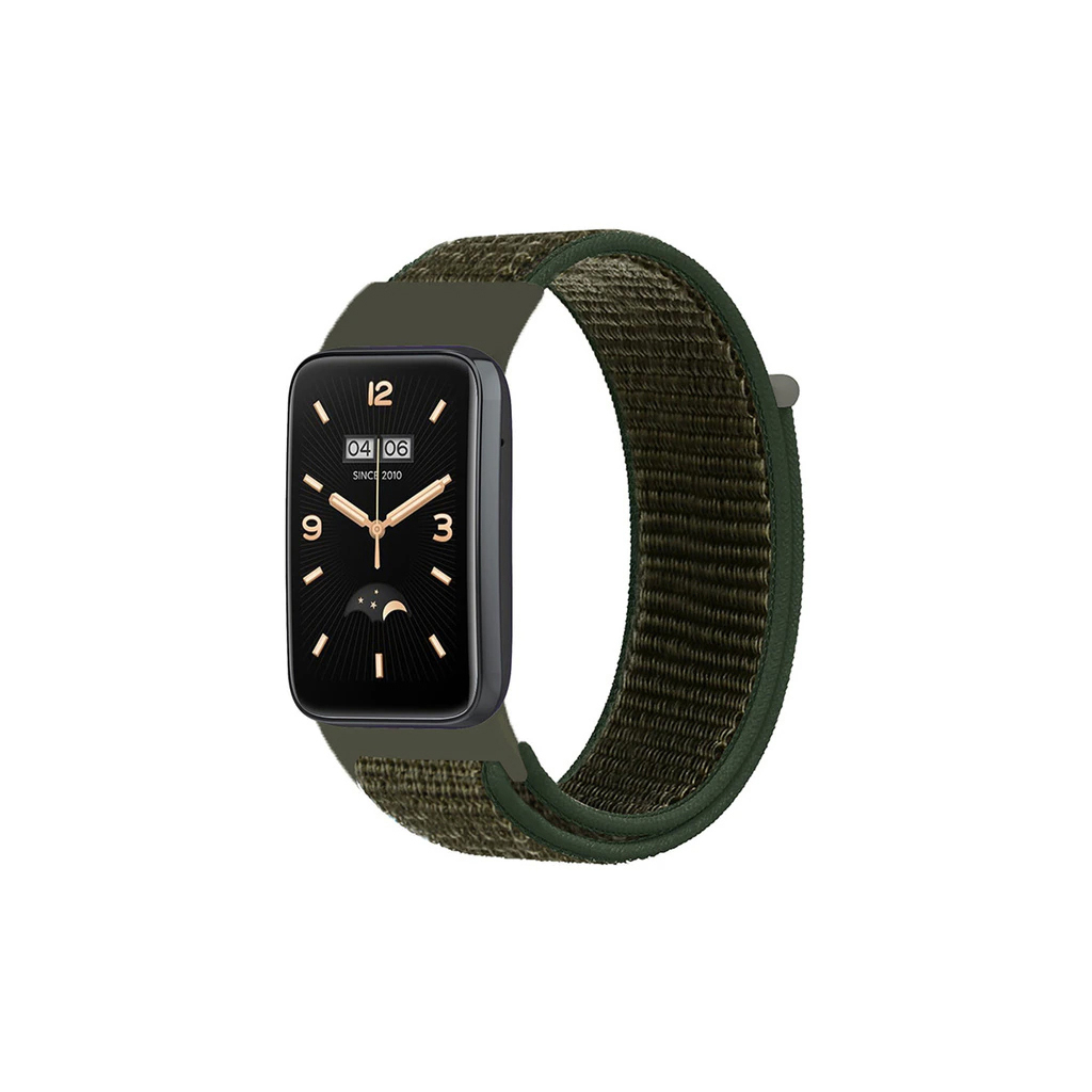Ремінець до фітнес браслета Armorstandart нейлоновий для Xiaomi Smart Band 7 Pro Army Green (ARM66805) - зображення 1