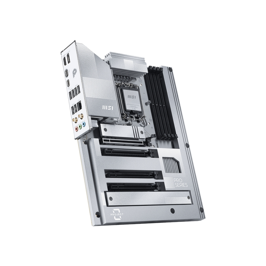 Материнська плата MSI PRO Z890-S WIFI PROJECT ZERO (PRO Z890-S WIFI PZ) - зображення 2