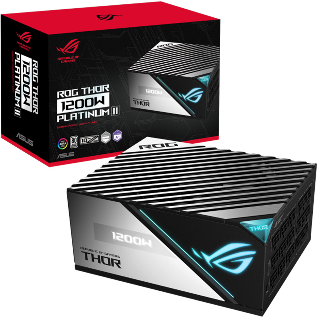 Блок живлення ASUS 1200W ROG THOR 80+ Platinum (90YE00L0-B0NA00) - зображення 9