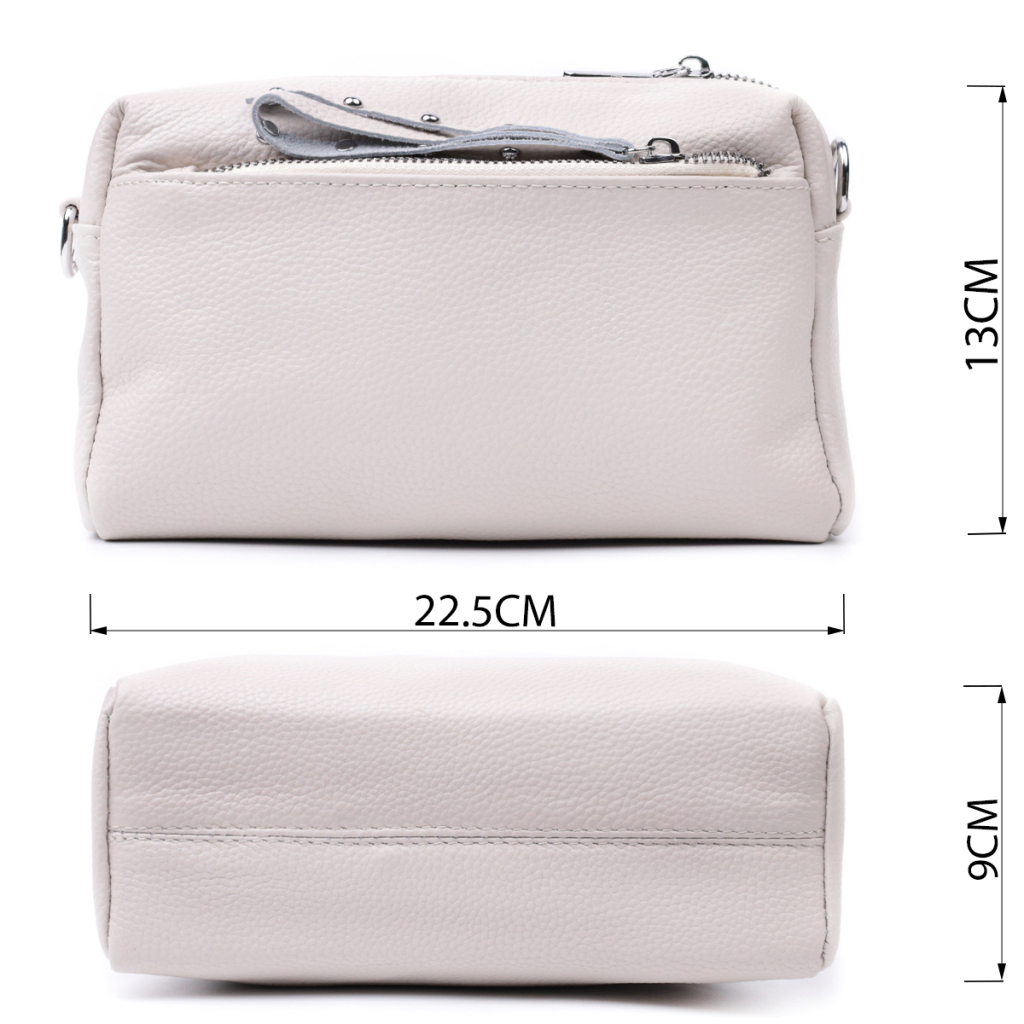 Сумка Vintage Жіноча шкіряна Біла (22653) - зображення 3