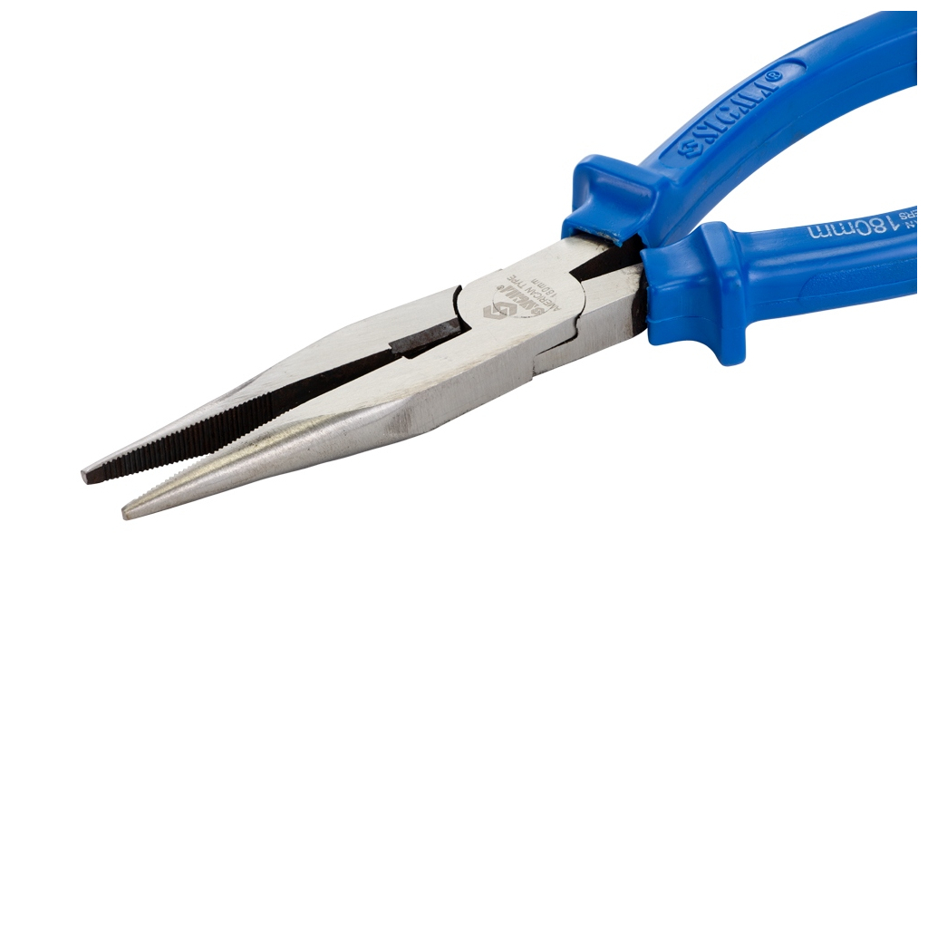 Плоскогубці Sigma довгогубці прямі 180мм сині (4357181) - изображение 7