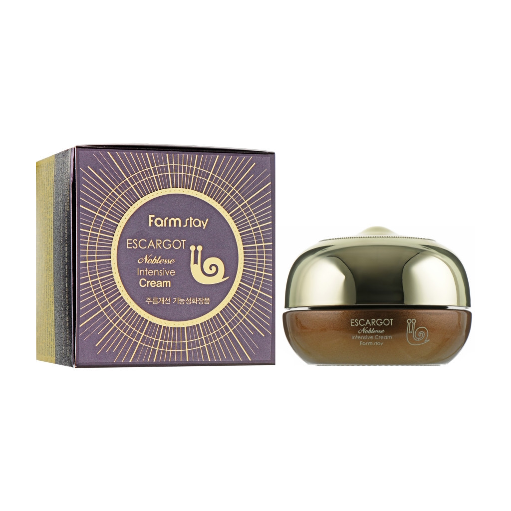 Крем для шкіри навколо очей FarmStay Escargot Noblesse Intensive Eye Cream З екстрактом королівського равлика 50 мл (8809317289281) - зображення 2