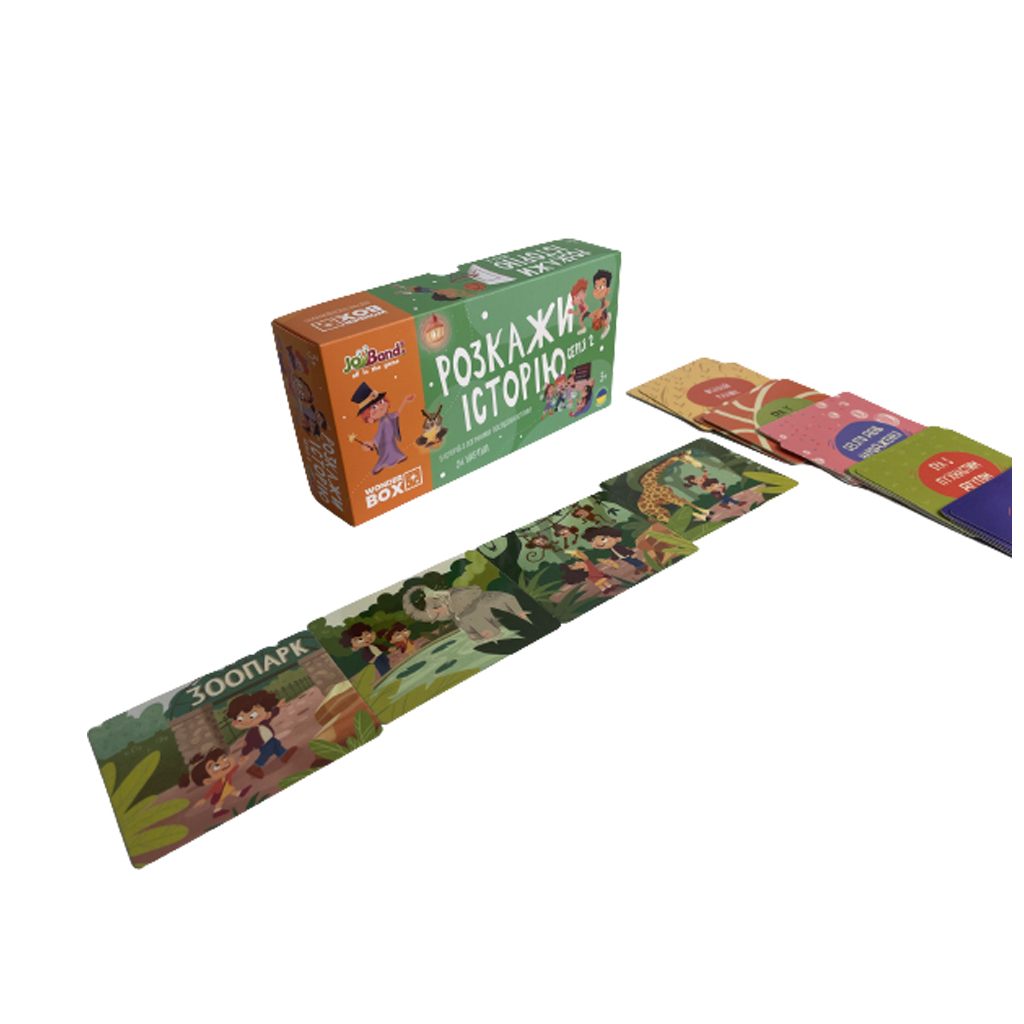 Настільна гра JoyBand Набір логічних карток Розкажи історію Серія №2 (WB102) - зображення 3