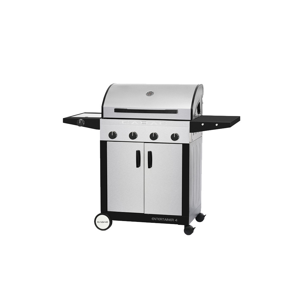 Гриль-барбекю Cadac газовий Entertainer 4 Supreme Неіржавка сталь (6001773114677) - зображення 1