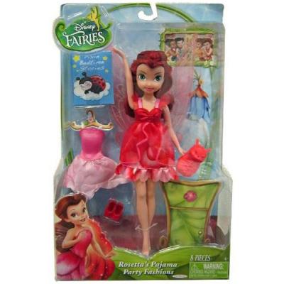 Лялька Disney Fairies Jakks Фея Розетта Піжамна вечірка (49847) - зображення 1