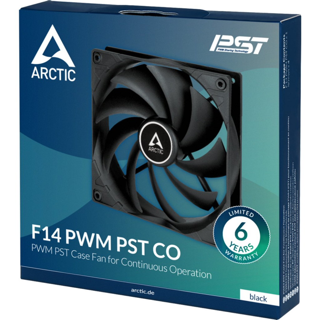 Кулер до корпусу Arctic F14 PWM PST CO (ACFAN00220A) - зображення 4