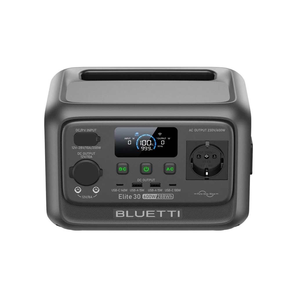 Зарядна станція BLUETTI Elite 30 V2, 600W, 288Wh (EL30V2) - зображення 3