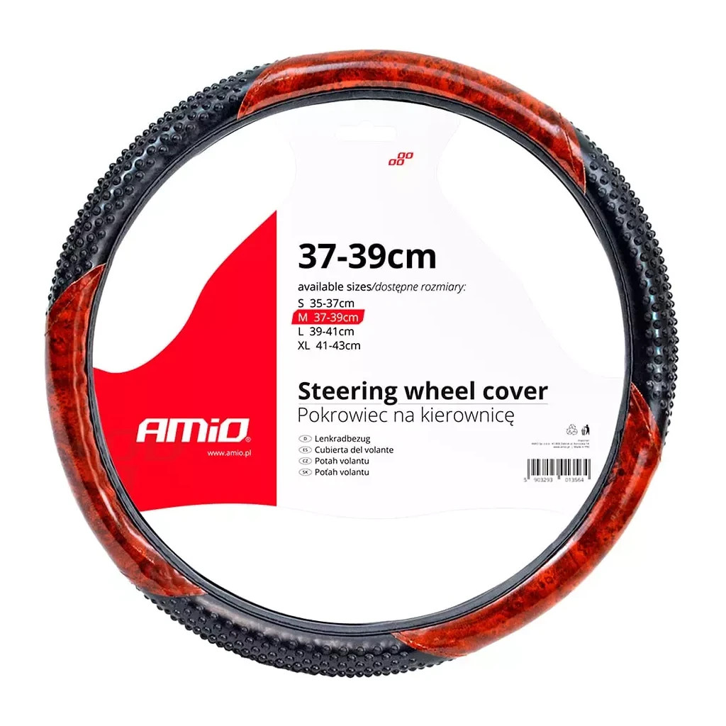 Чохол на руль AMiO SWC-11-M 37-39 см (01369) (013694) - зображення 1